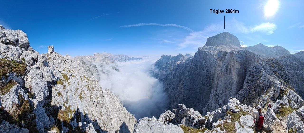 JULIJSKE ALPI - Triglav 2864m ( Bambergov put )